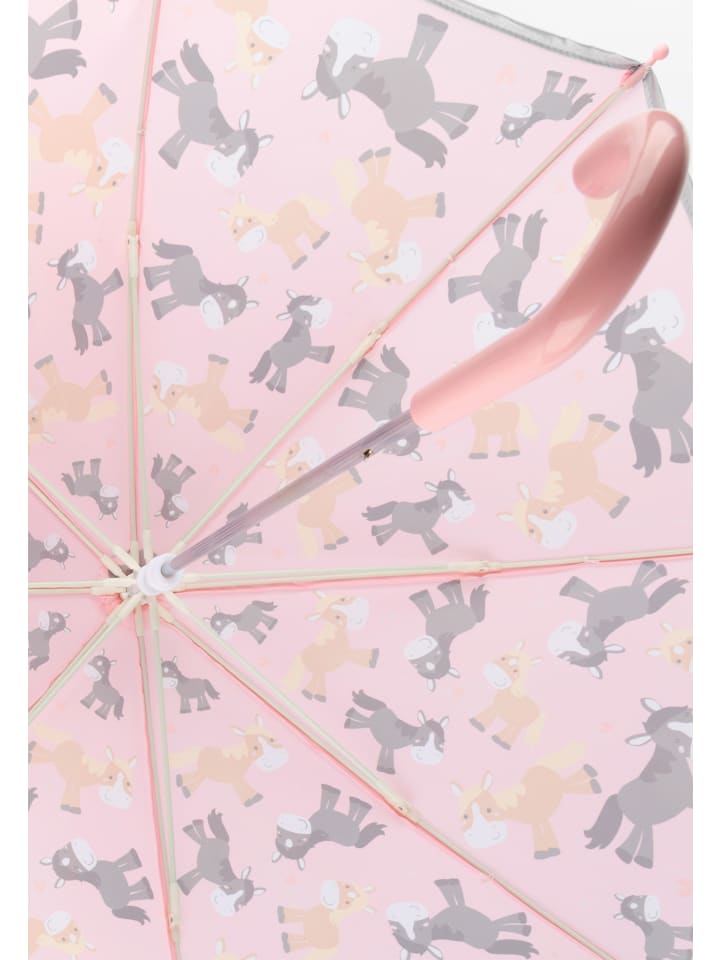 Sigikid Regenschirm Pony Kinderschirm, 75 cm in grün günstig kaufen onesize