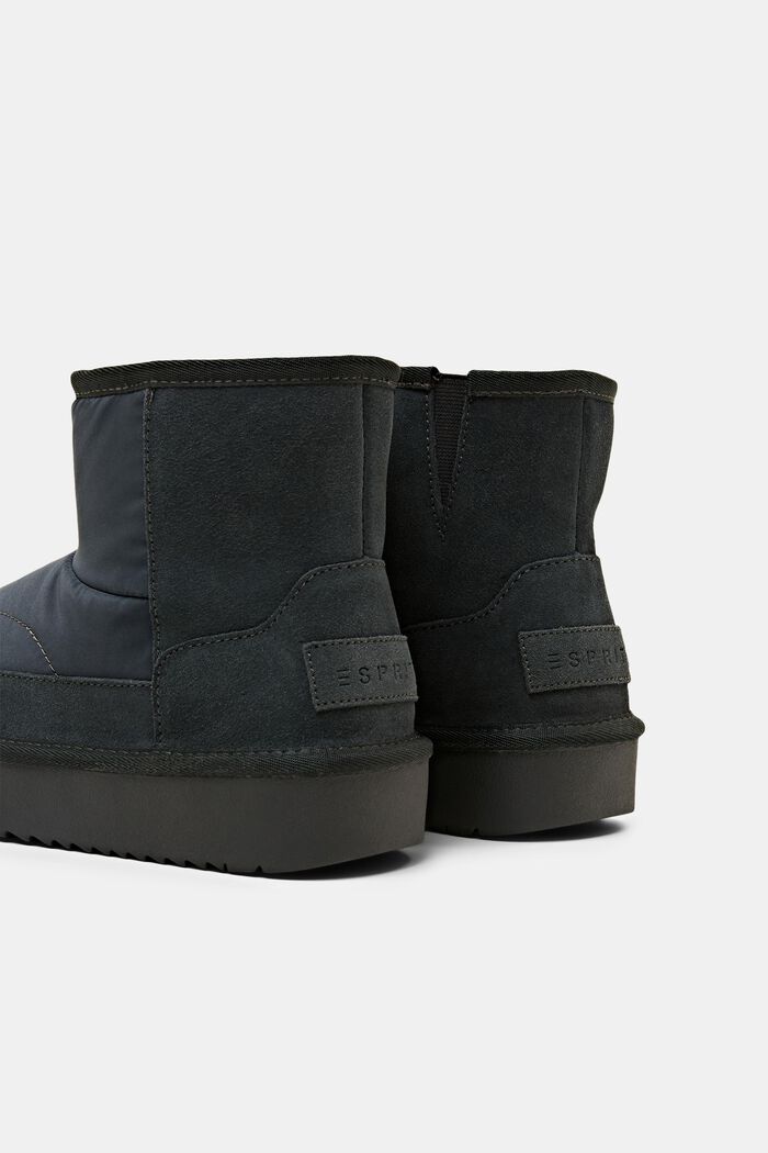 Boots mit Kunstfellfutter