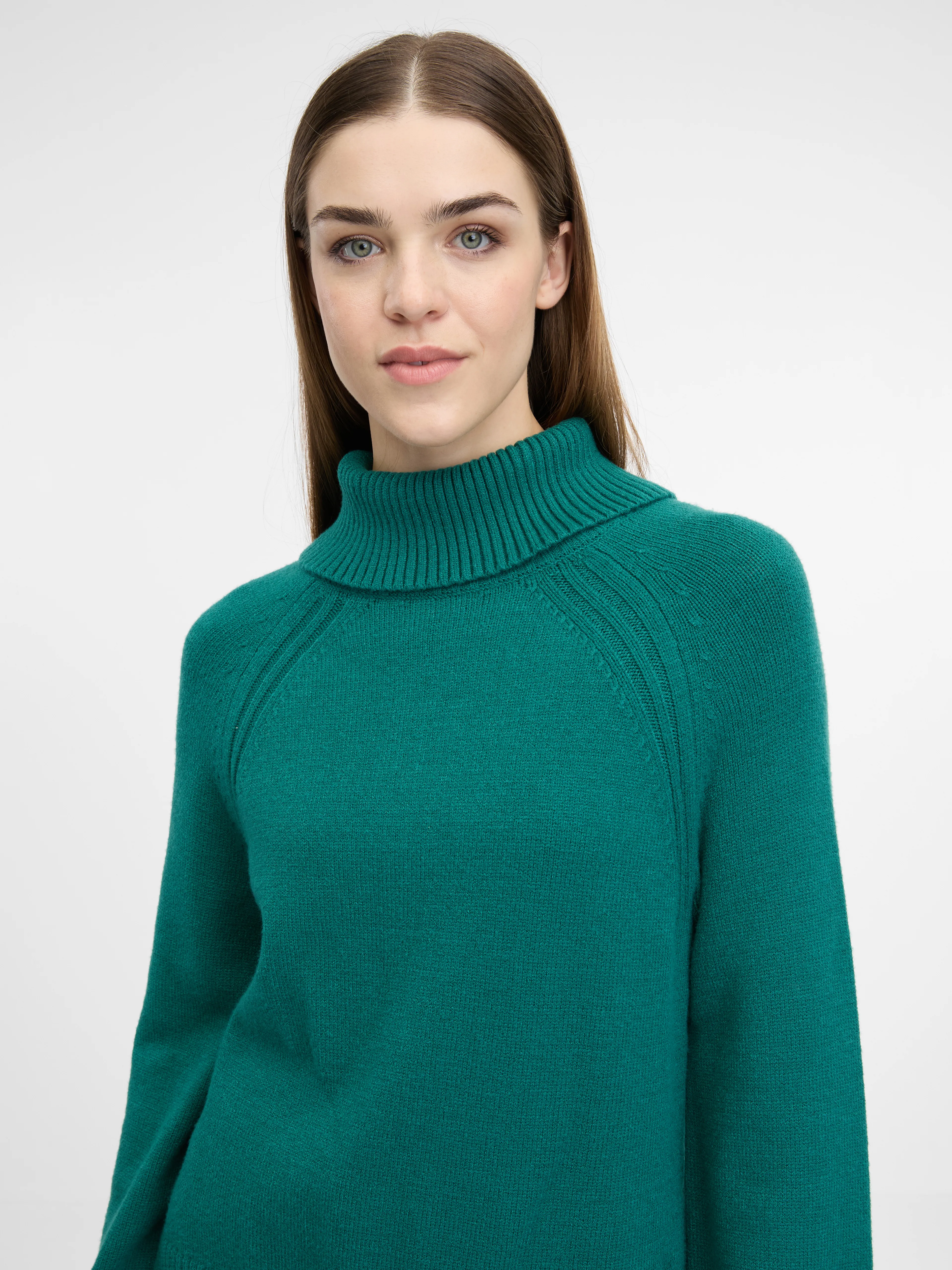 Grüner Damenpullover ORSAY