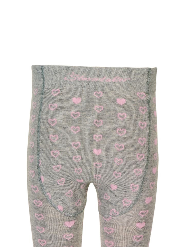 Sterntaler Strumpfhose Herzen in hellgrau mel. günstig kaufen