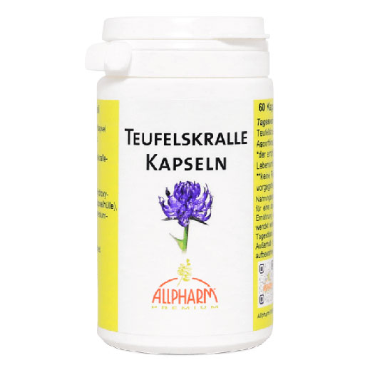 TEUFELSKRALLE KAPSELN Allpharm  60 St  Kapseln