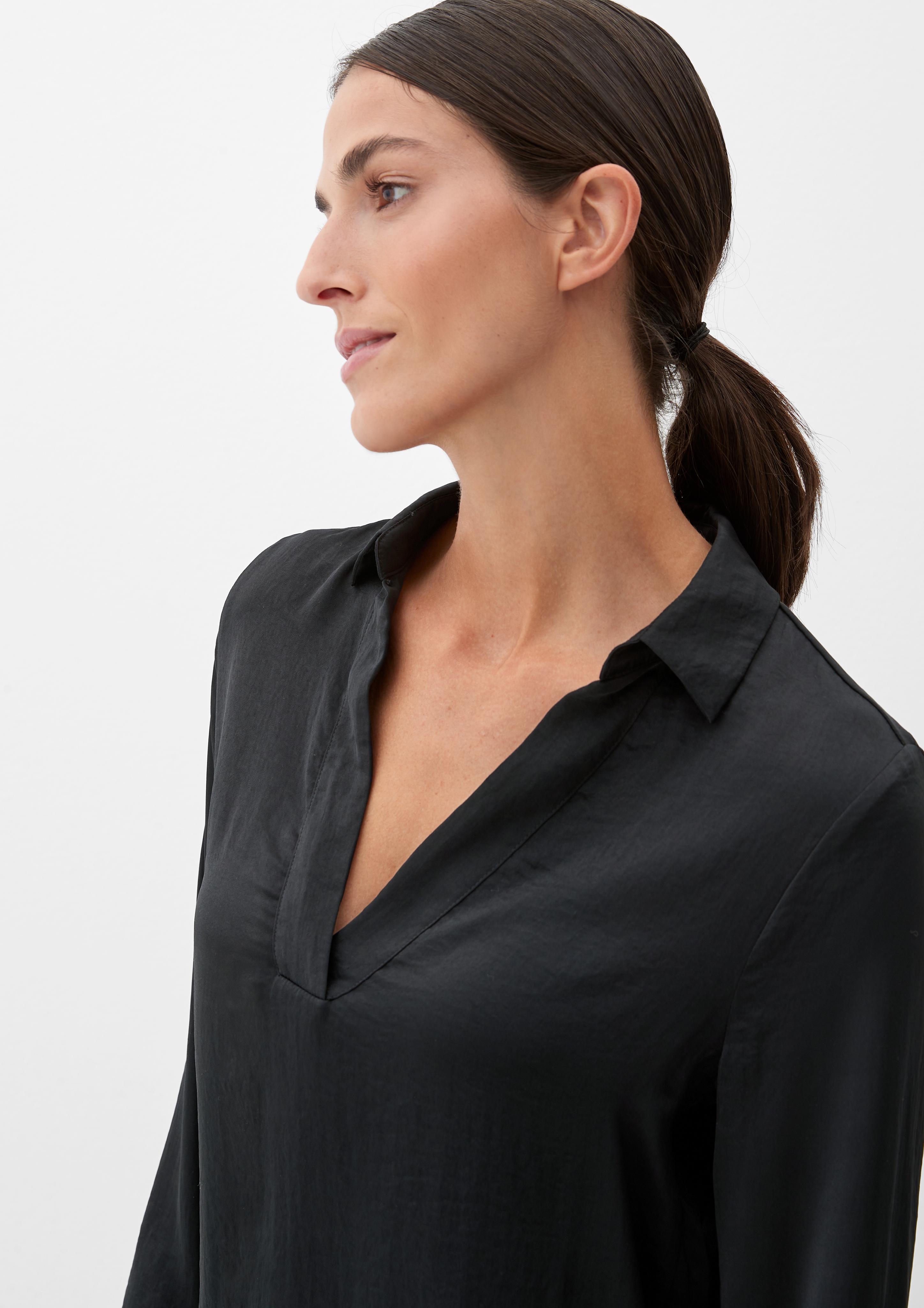 Bluse aus recyceltem Polyester  2124797-9999