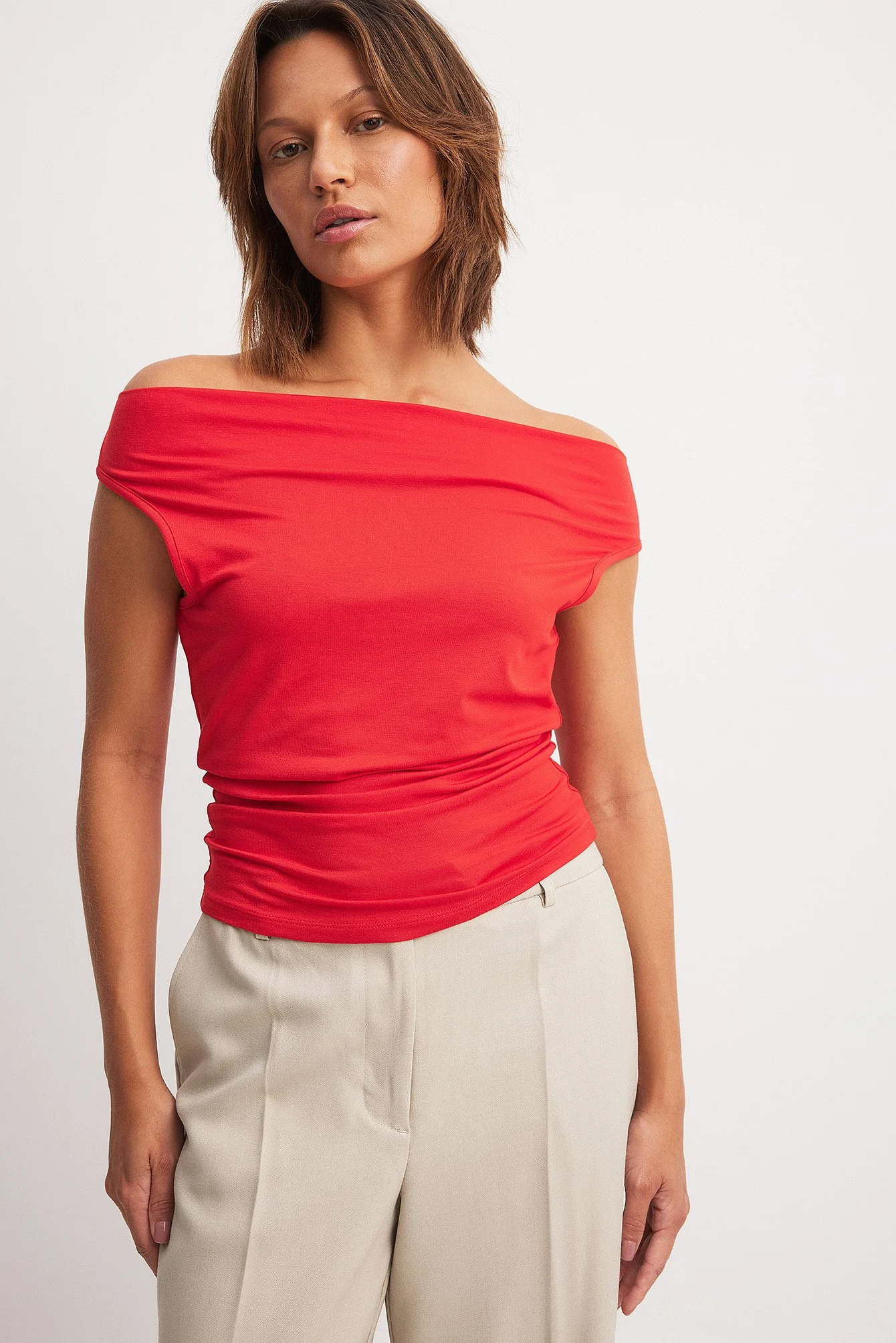 Soft Line schulterfreies Top