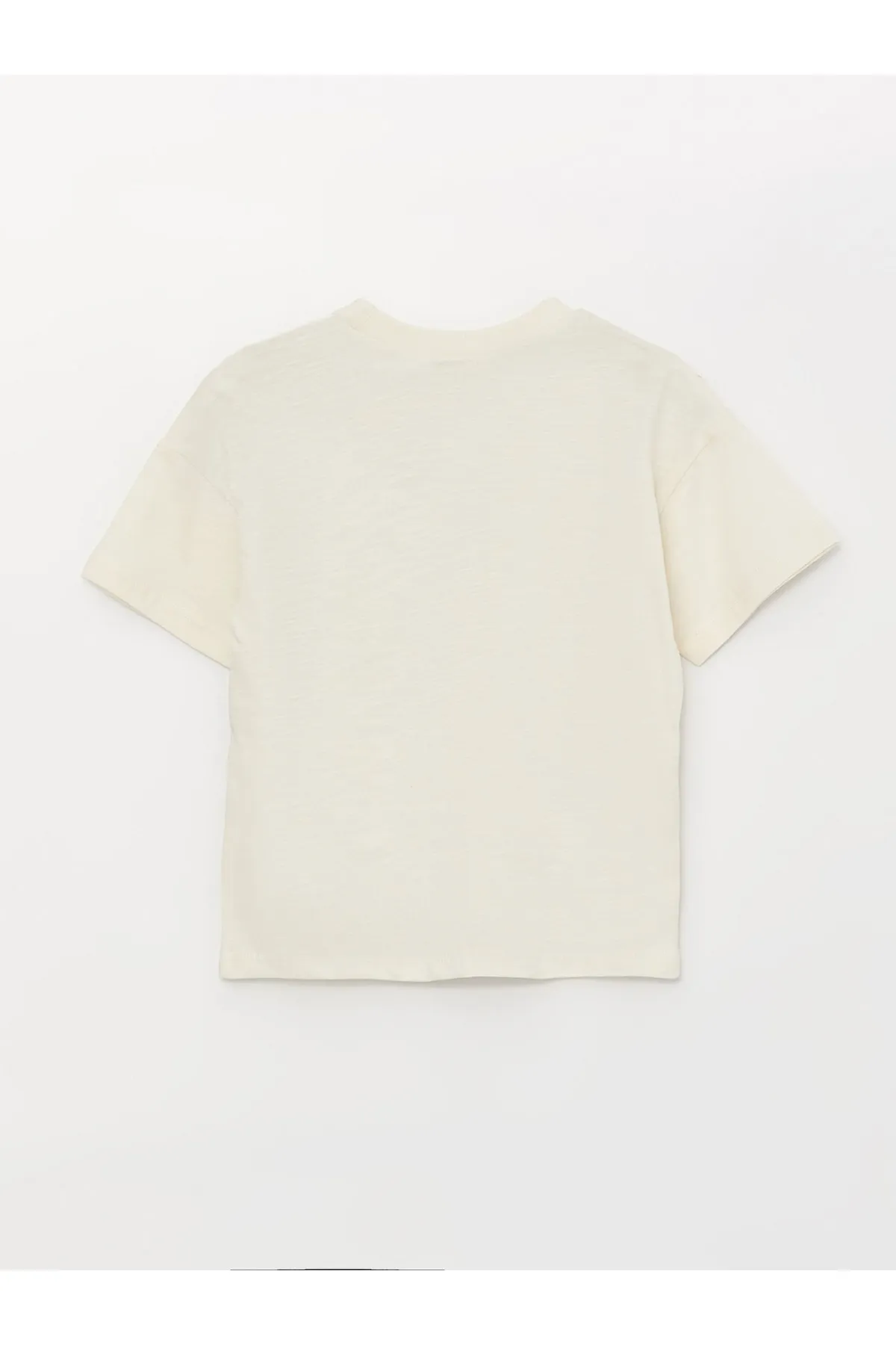LC Waikiki  Kurzarm-T-Shirt für Babys mit Rundhalsausschnitt und Micky-Maus-Aufdruck
