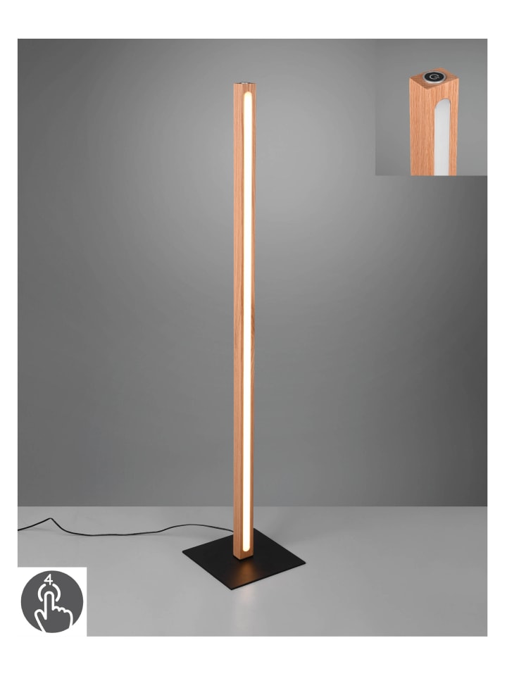 Trio Leuchten Stehleuchte BELLARI in naturbelassen günstig kaufen onesize