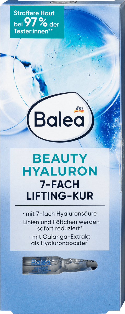 Ampullen Beauty Hyaluron Lifting-Kur (7x1 ml ), 7 ml