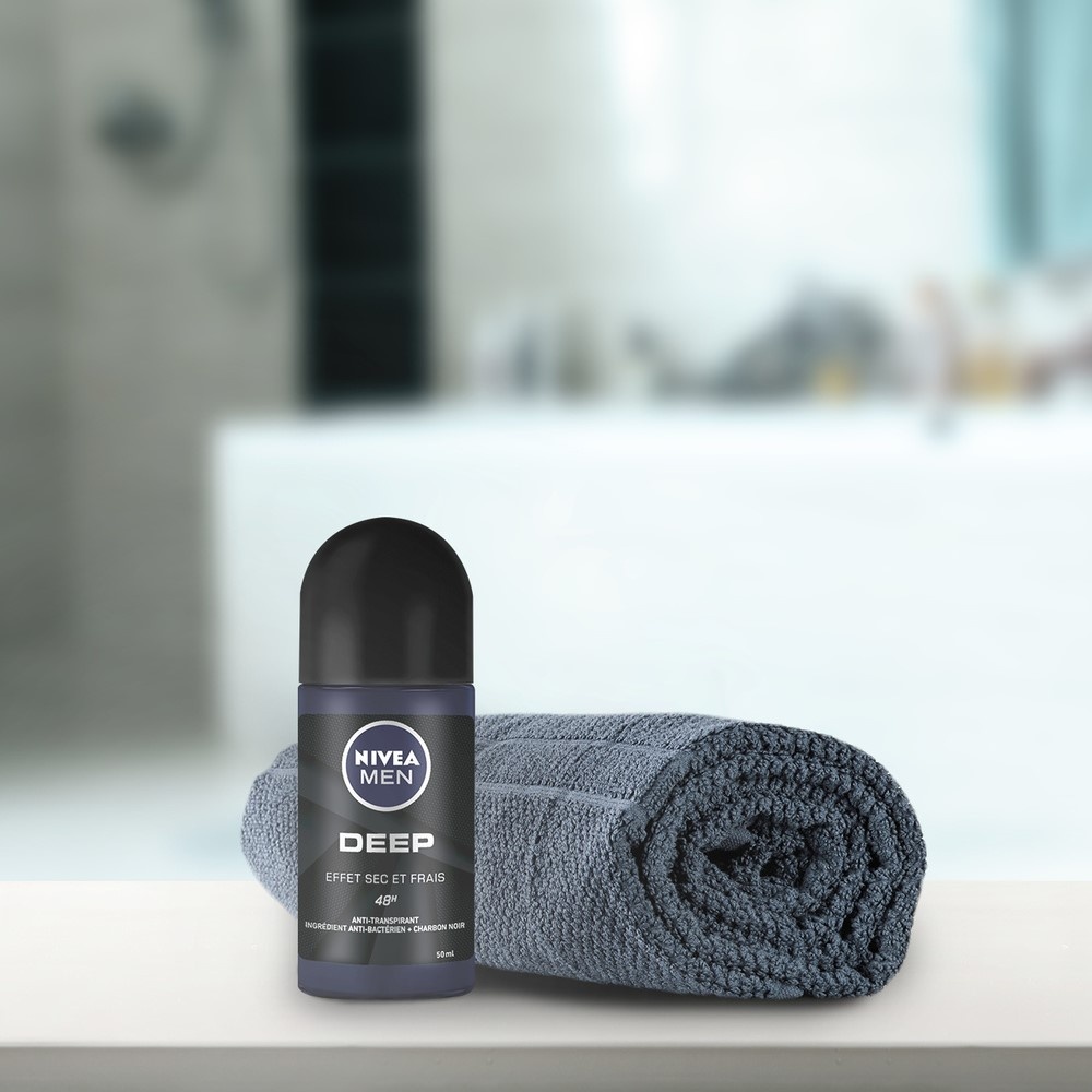 nivea DEEP - Déodorant bille Anti-transpirant48H Déodorant bille homme