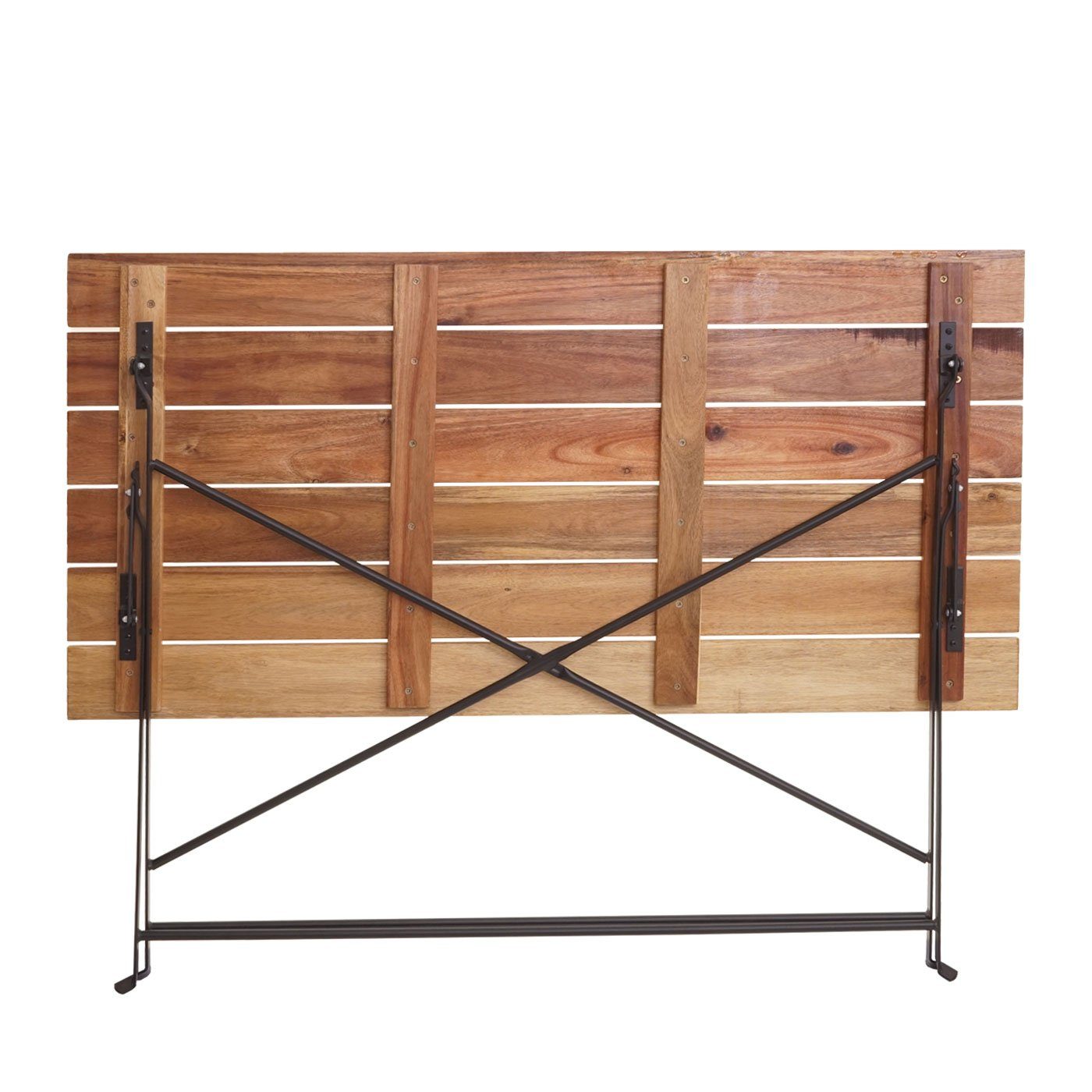 MCW Bierzeltgarnitur MCW-J40-Set, (5-tlg), Garten, Gastroqualität, Zusammenklappbar
