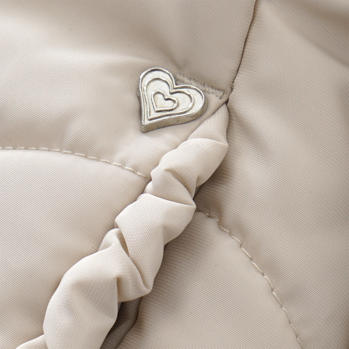 Baby Steppjacke mit Wellensteppung