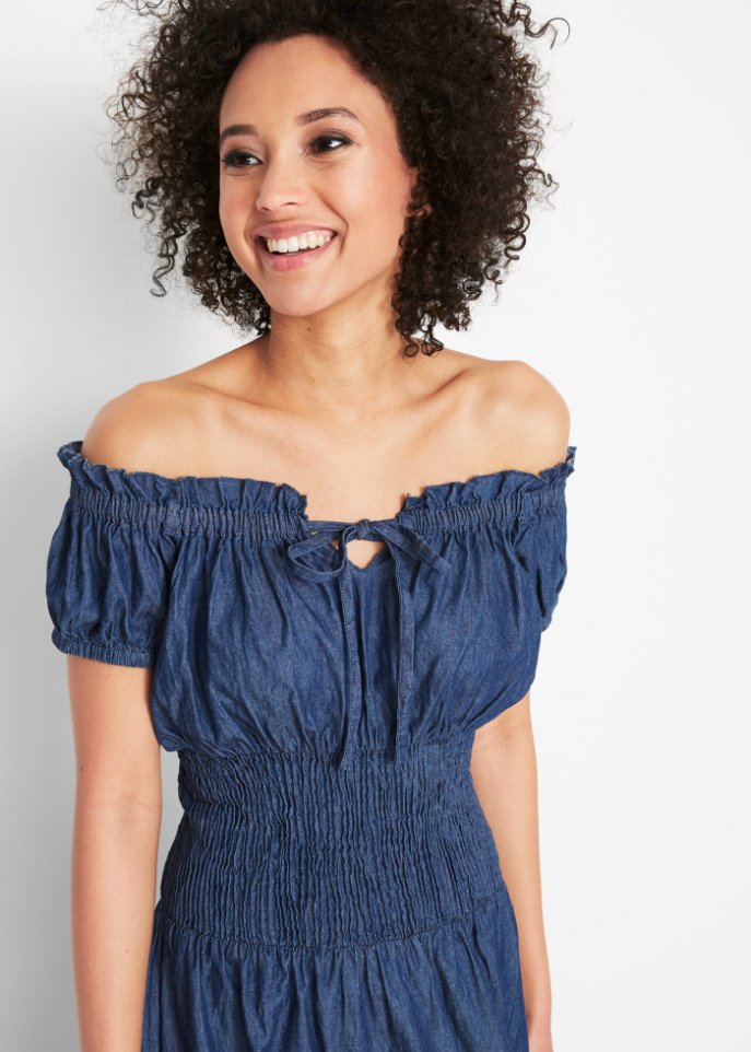 Sommer-Carmen-Kleid