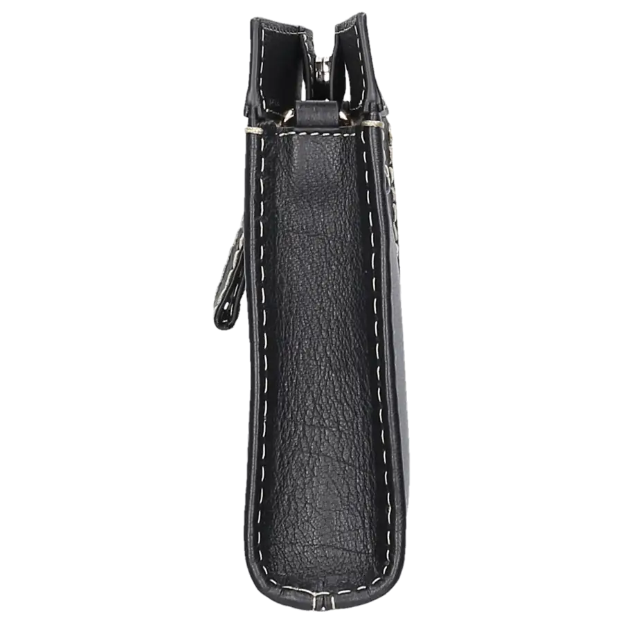 Chloé - Schultertasche EDITH SMARTPHONE Buffelleder - schwarz