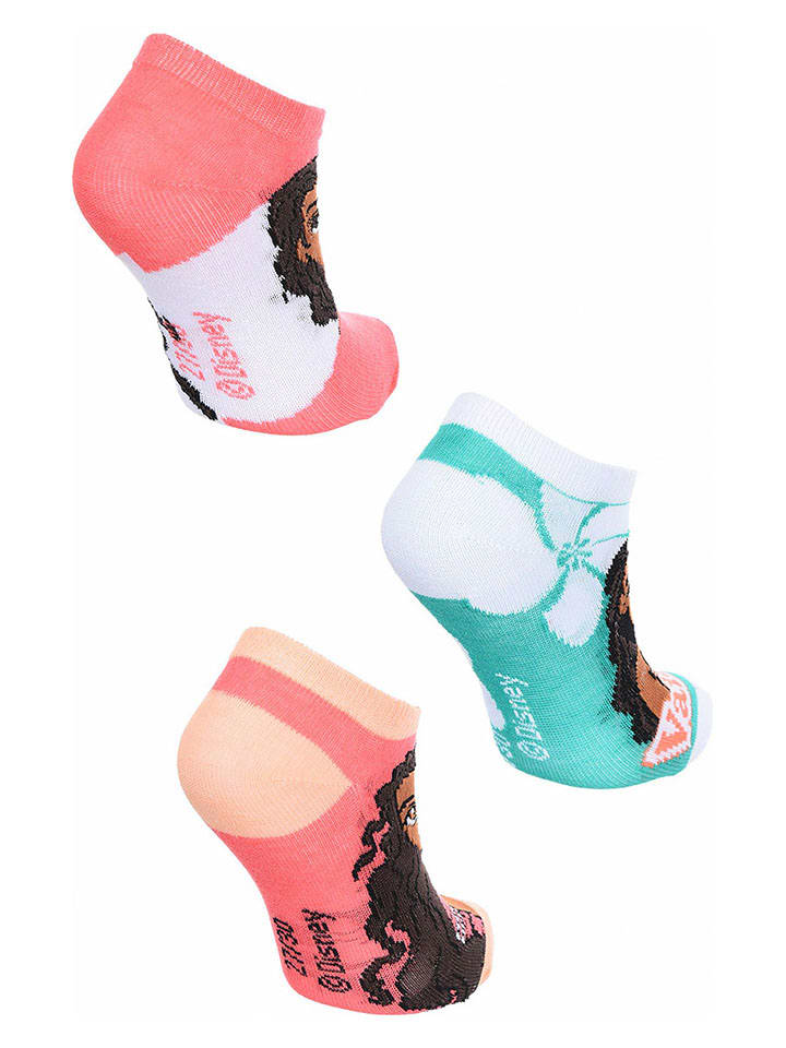Disney Vaiana 3er-Set: Socken 