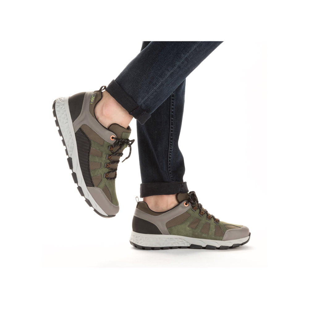Rieker Herren Sneaker Low grasgrün