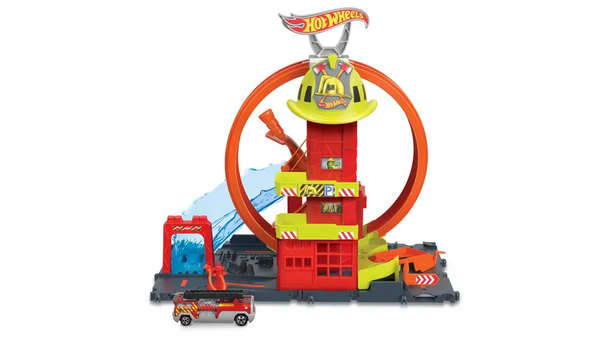 Hot Wheels City Super-Looping Feuerwache