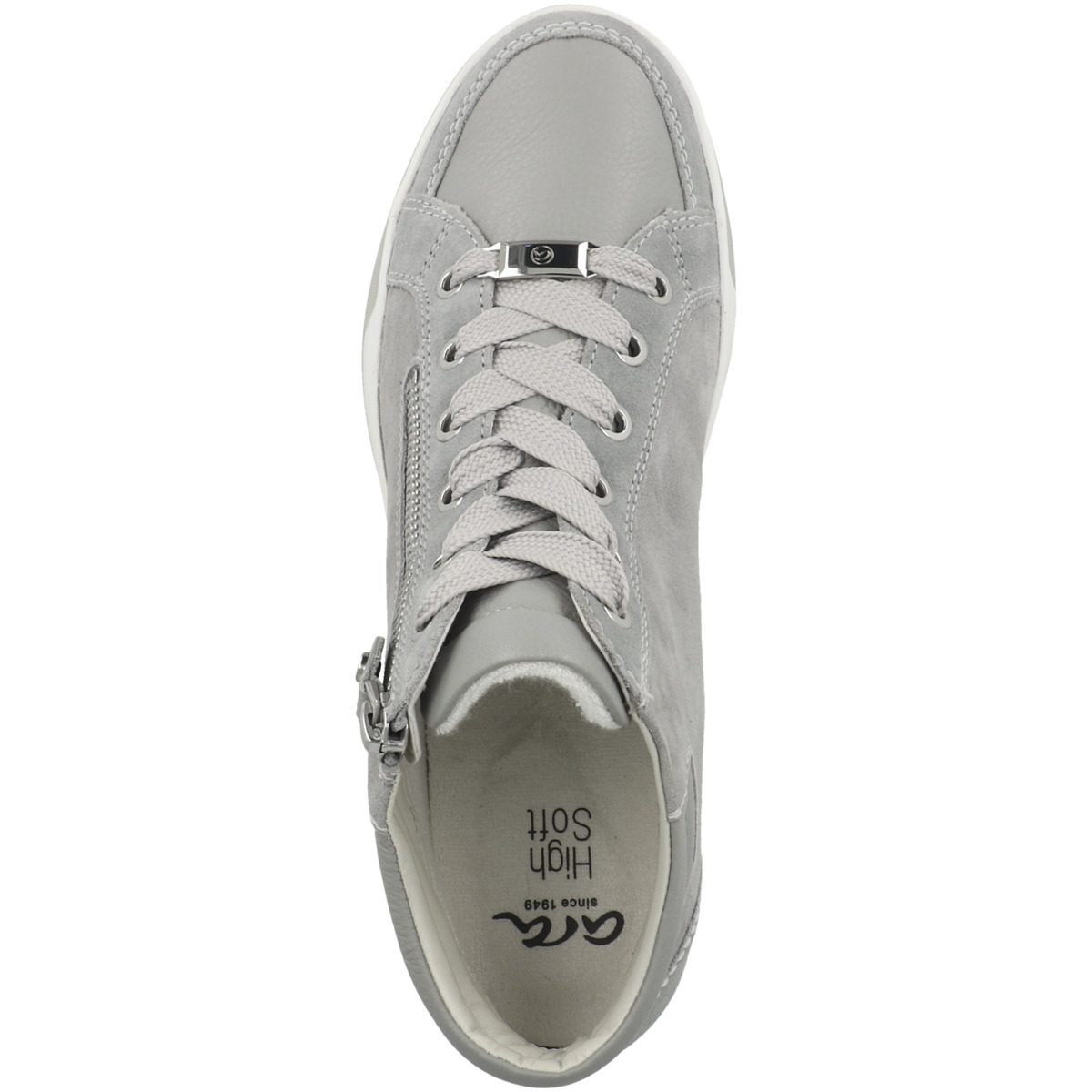 Ara 12-44499 Schnürboots grau