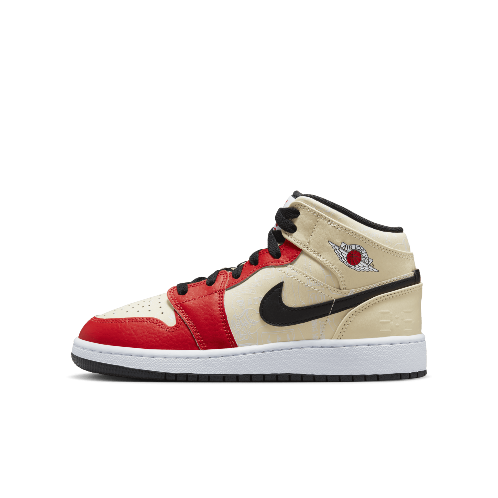 NIKE JORDAN 1 Mid SS GS DV7012-100 / weiss