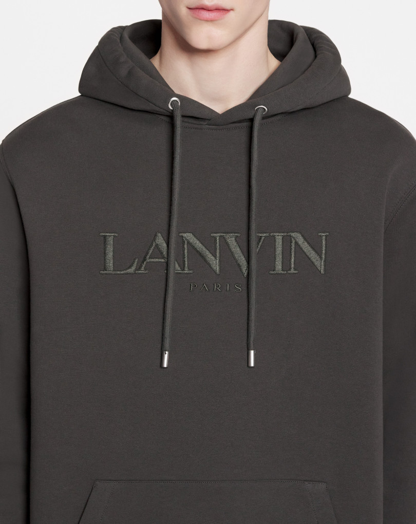 HOODIE OVERSIZE BRODÃ‰ LANVIN PARIS