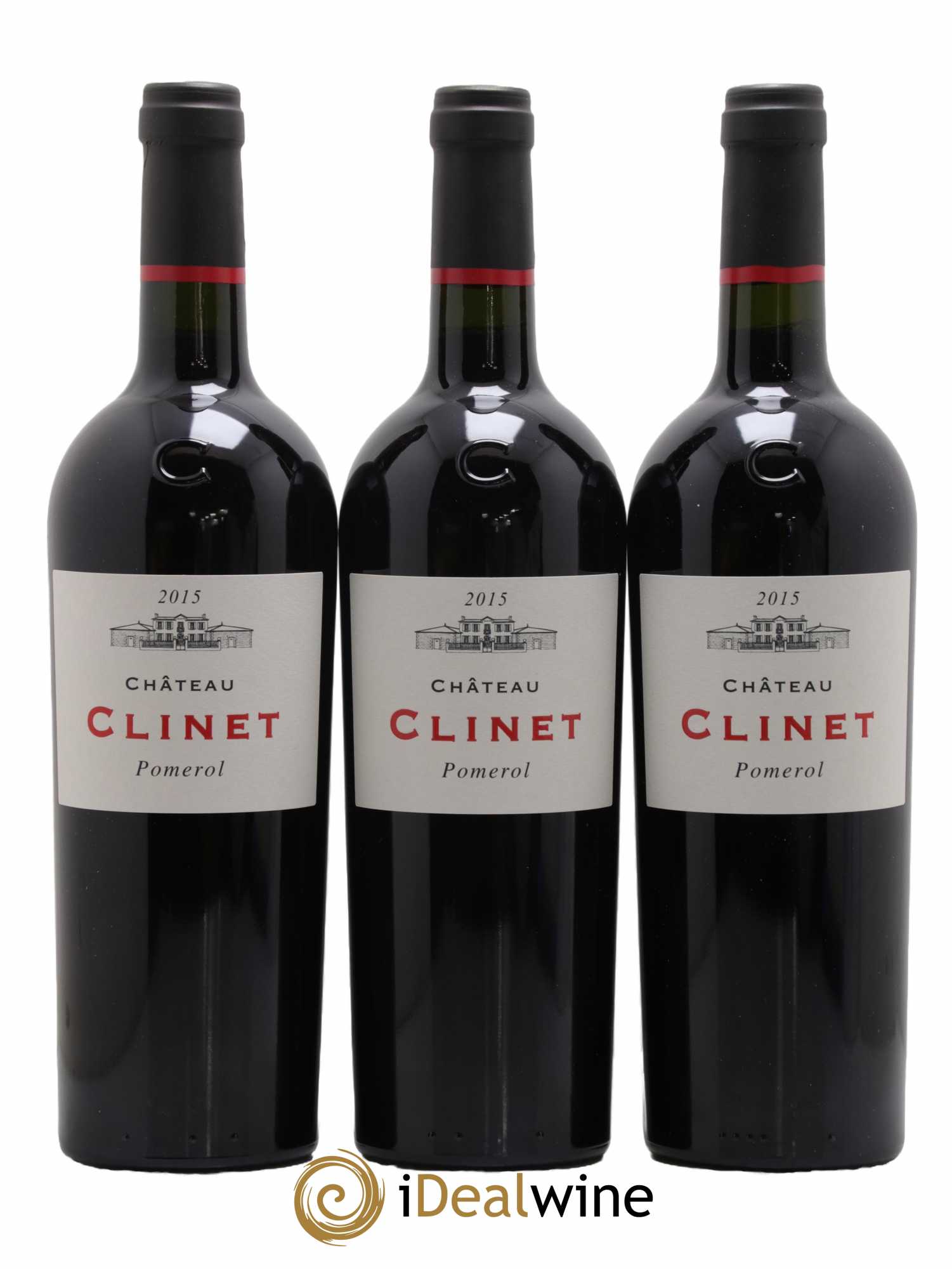 Château Clinet  2015 - Lot de 6 Bouteilles