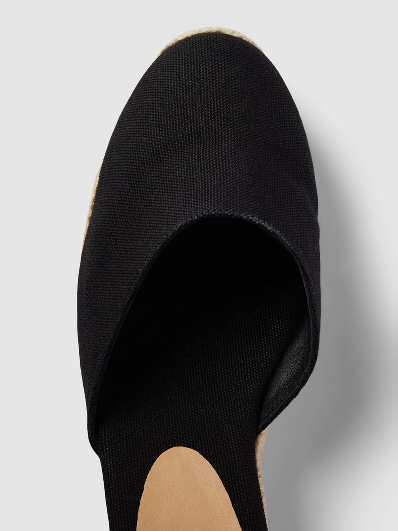 Wedges mit Schnürverschluss Modell 'CARINA' in schwarz