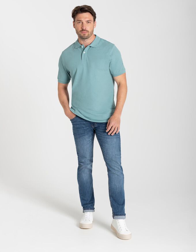 Poloshirt - einfarbig