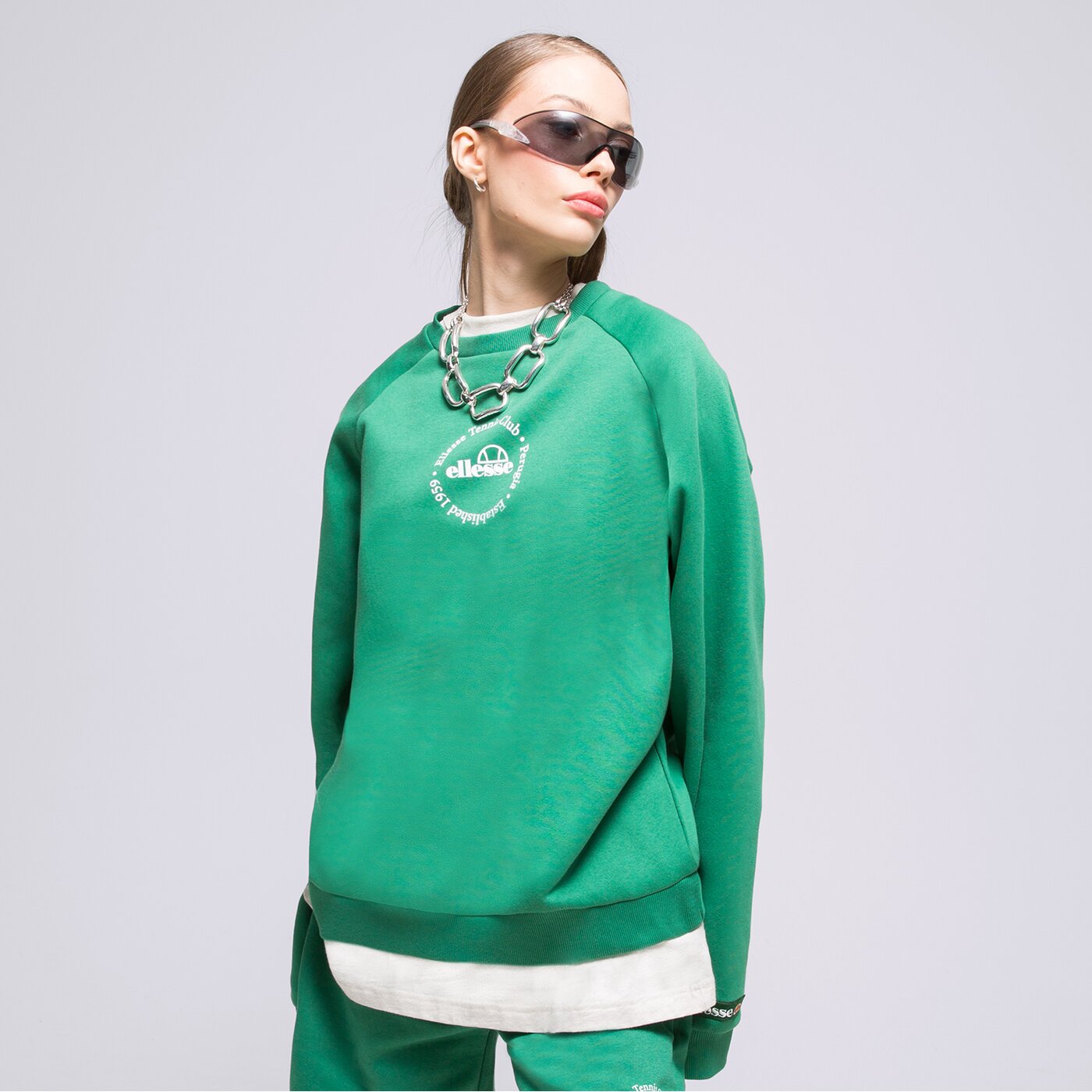 ELLESSE SWEATSHIRT VOLIERO SWEATSHIRT GREEN Grün