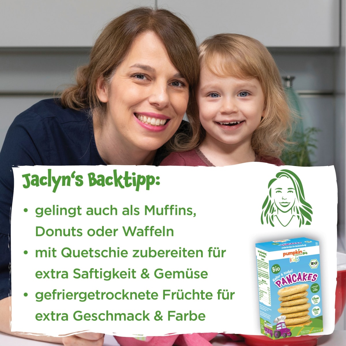 Backmischung Pancakes, ab 3 Jahren, 200 g