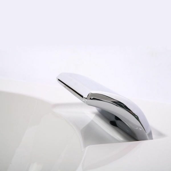 PureHaven Whirlpool 180x142cm Heizung Reinigungsprogramm & Lichttherapie Wasserfall Bluetooth-fähiges Soundsystem
