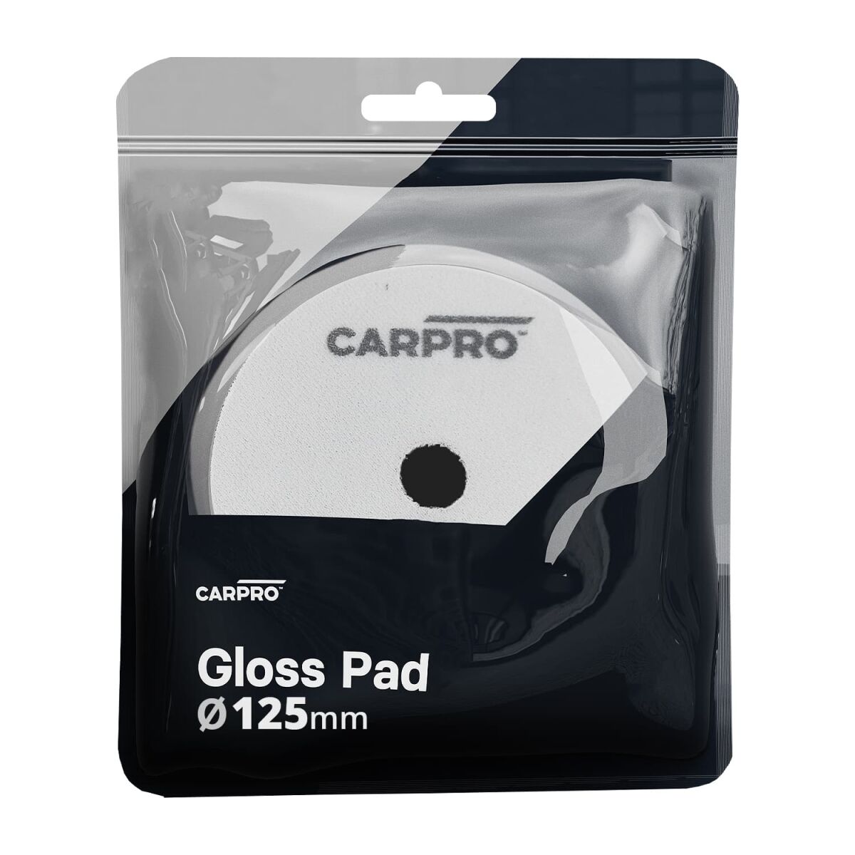 CarPro Gloss Polierpad 125mm sehr weich weiß