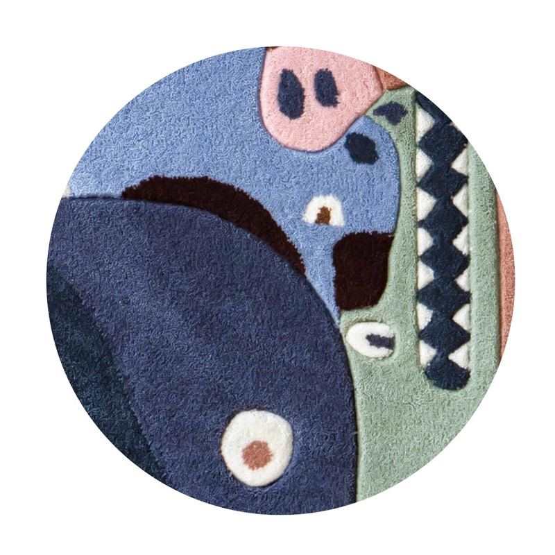 Tapis Puzzle animaux 120x140 AFKliving