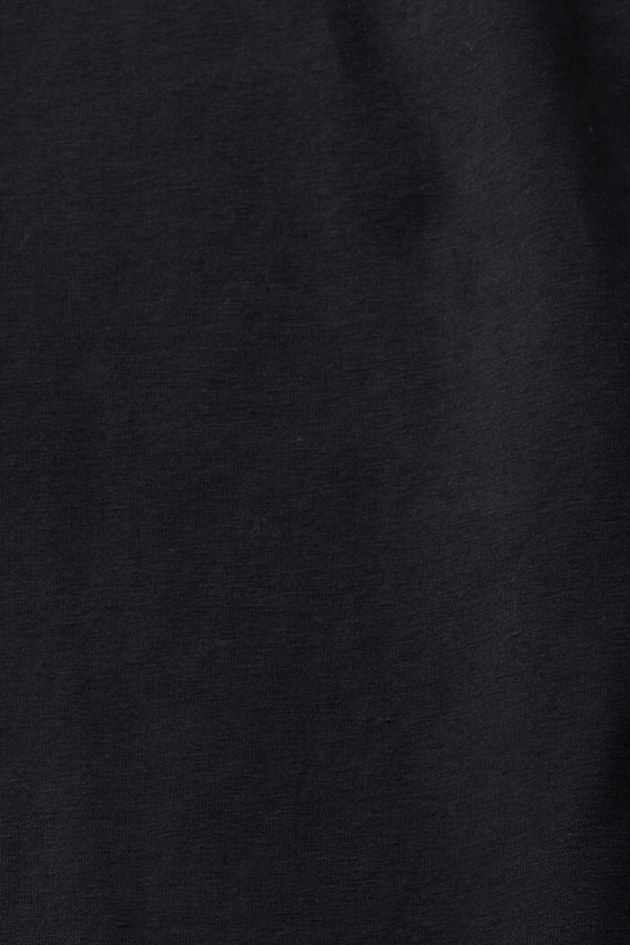 Jersey-T-Shirt mit aufgenähtem Logo