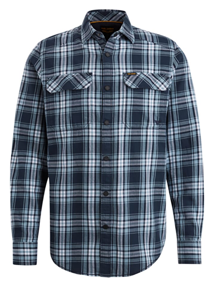 PME Legend Hemd - Regular fit - in Dunkelblau günstig kaufen