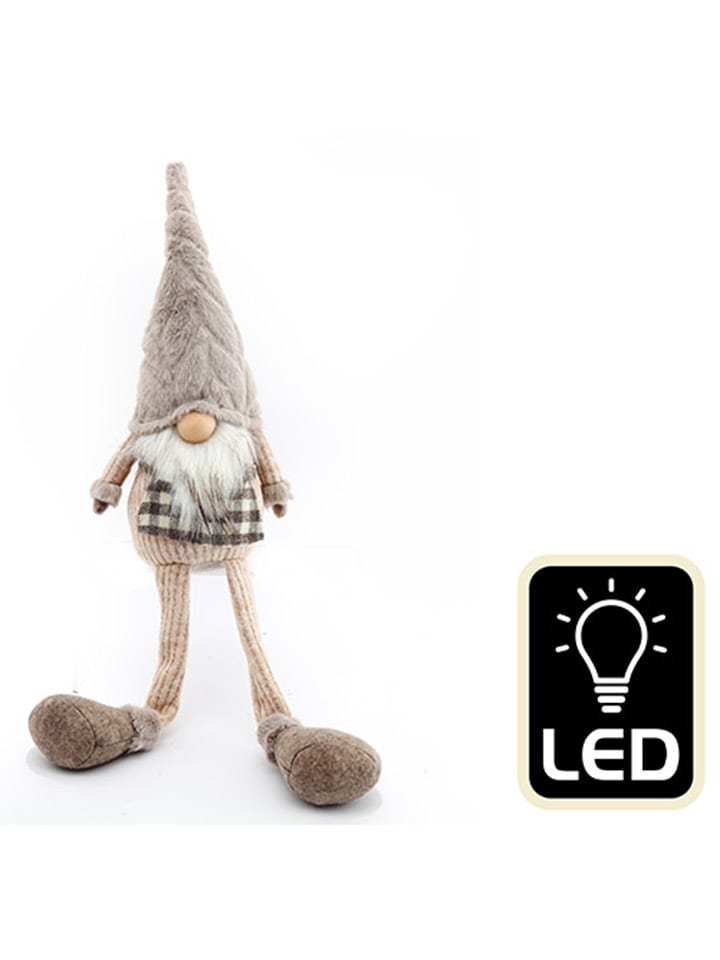 SiL Interiors LED-Dekoleuchte ''Santa'' in Beige - (B)19 x (H)68 x (T)14 cm günstig kaufen onesize