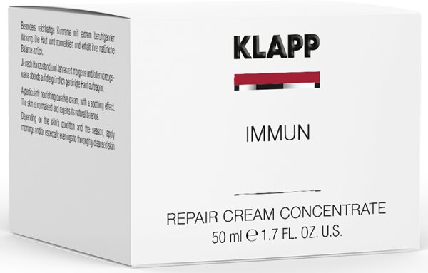 KLAPP Skin Care Science Immun Repair Cream Concentrate Gesichtskur