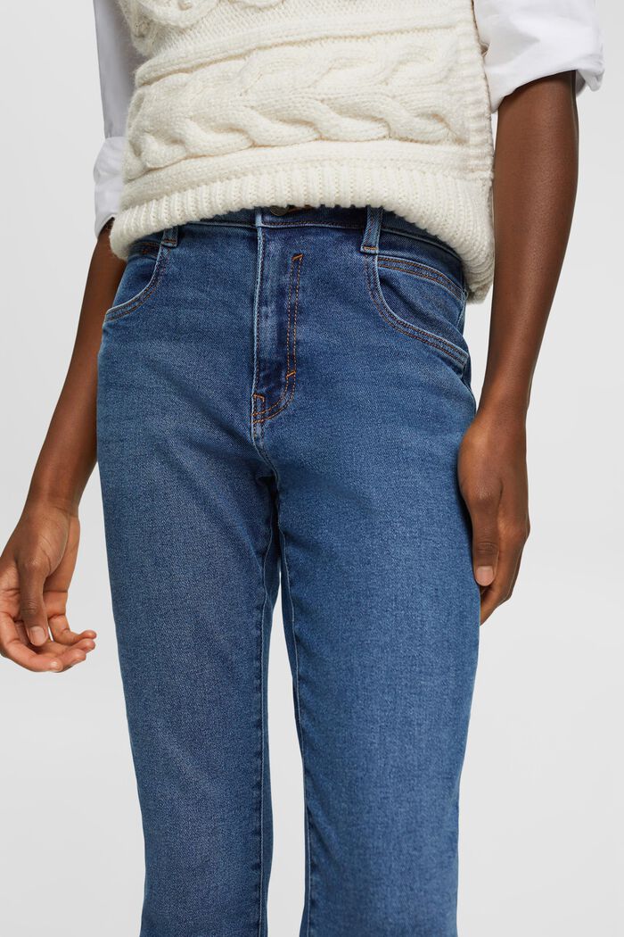 Skinny Jeans mit hohem Bund