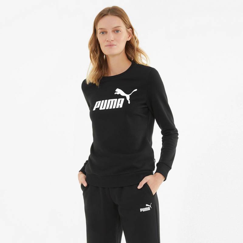 PUMA ESSENTIAL LOGO Langarmshirt Damen