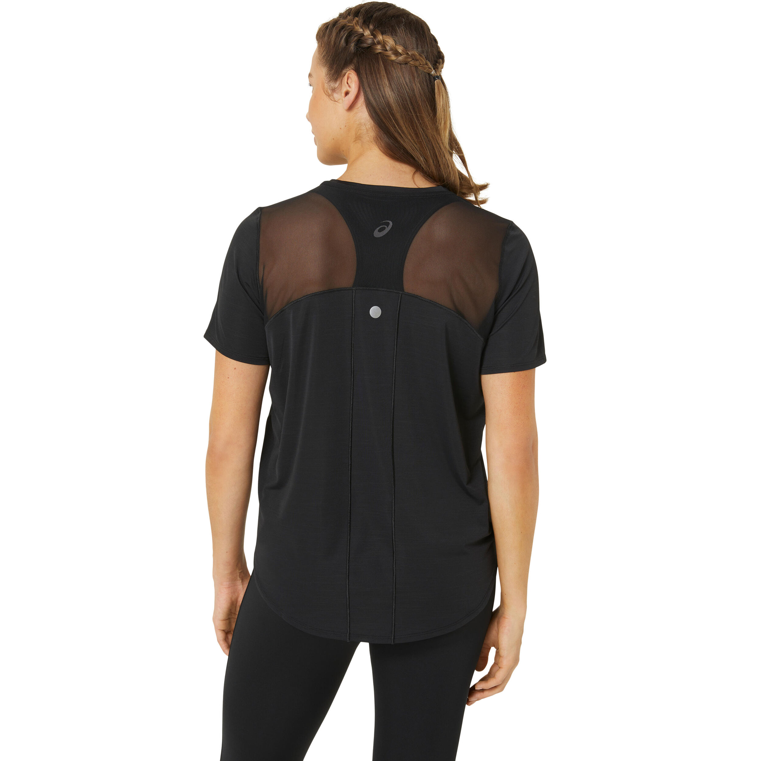 Road Laufshirt Damen - Schwarz