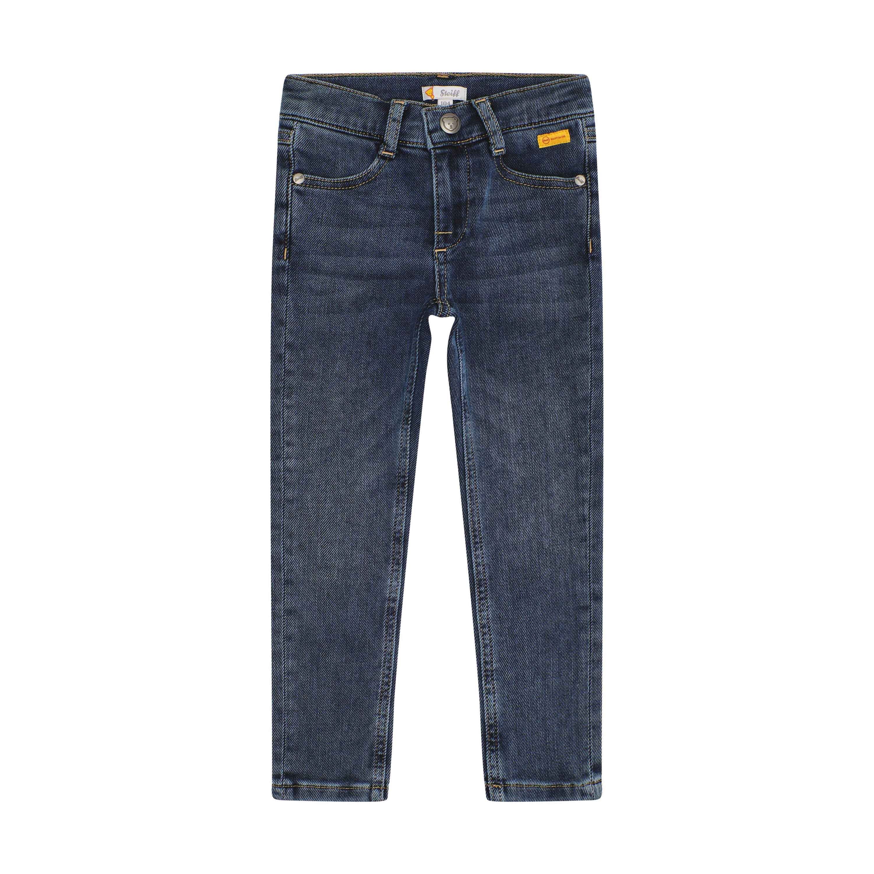 Steiff Regular-fit-Jeans Jeanshose Denim