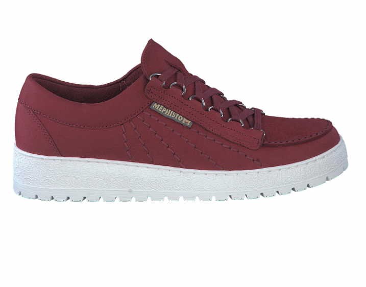 MEPHISTO Komfort Schnürer rot OXBLOOD