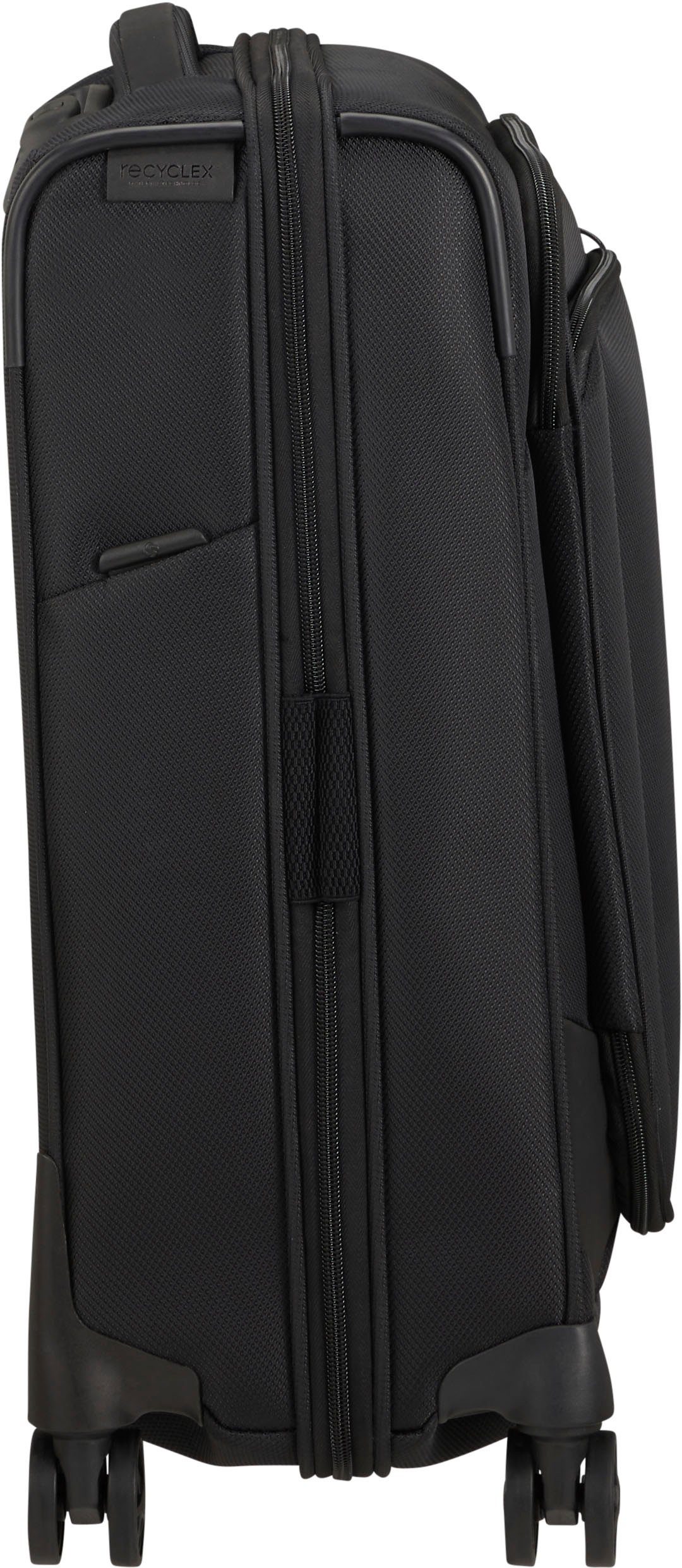 Samsonite Weichgepäck-Trolley Respark, ozone black, 55 cm, 4 Rollen, mit Volumenerweiterung