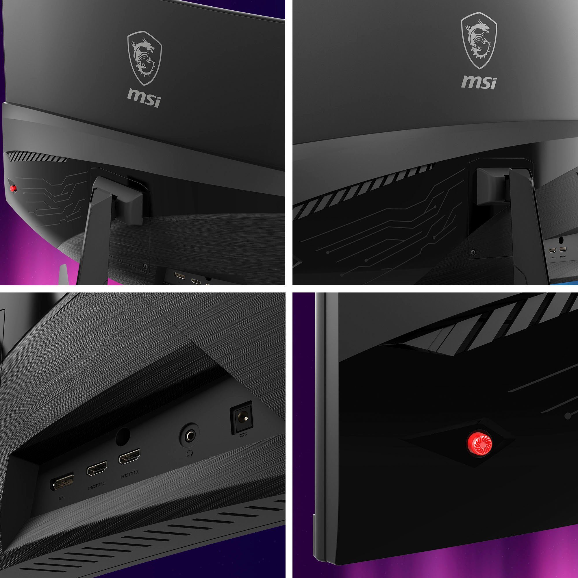 MSI G321CUV Curved-Gaming-LED-Monitor (80 cm/32 