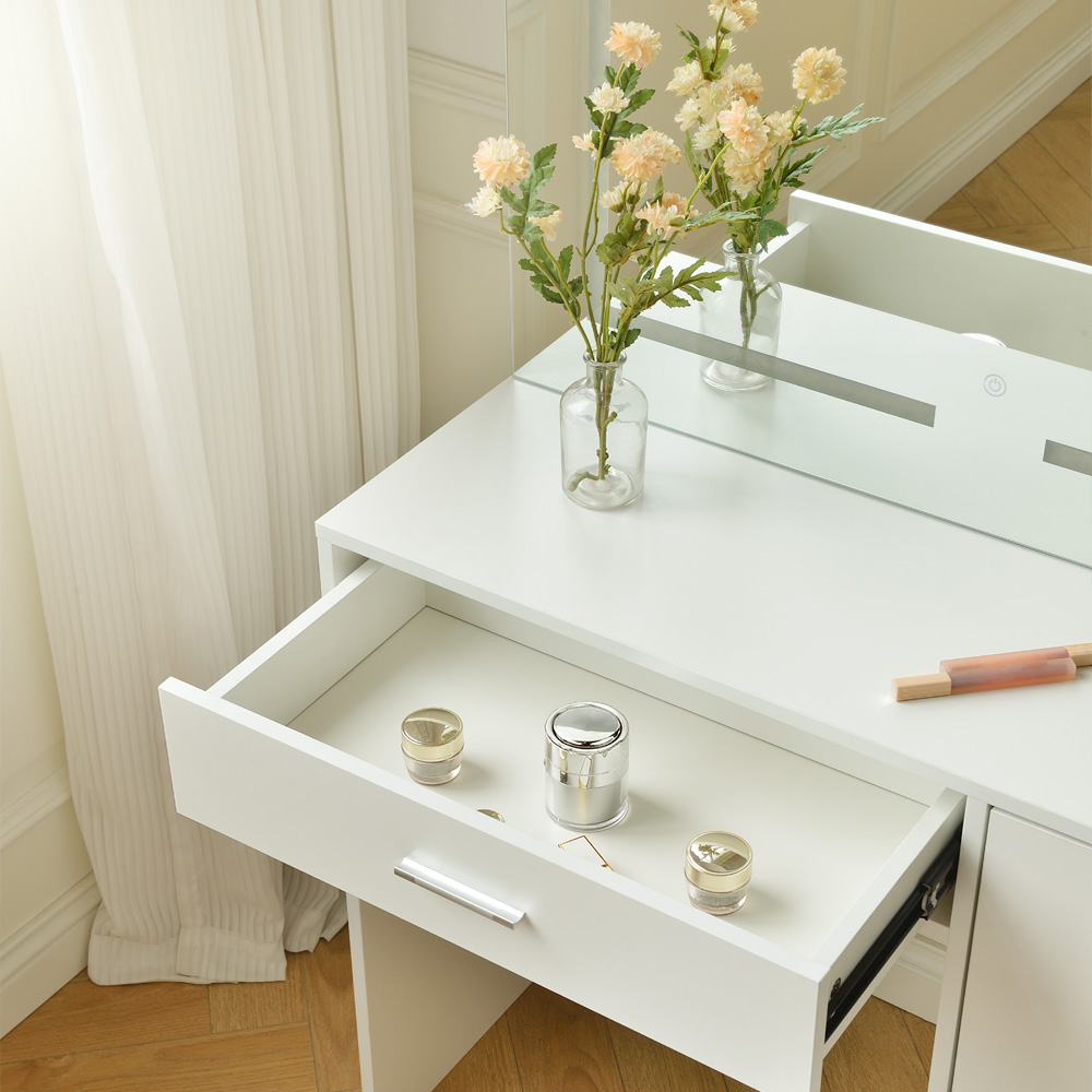 Home Deluxe Schminktisch IMANI - Weiß