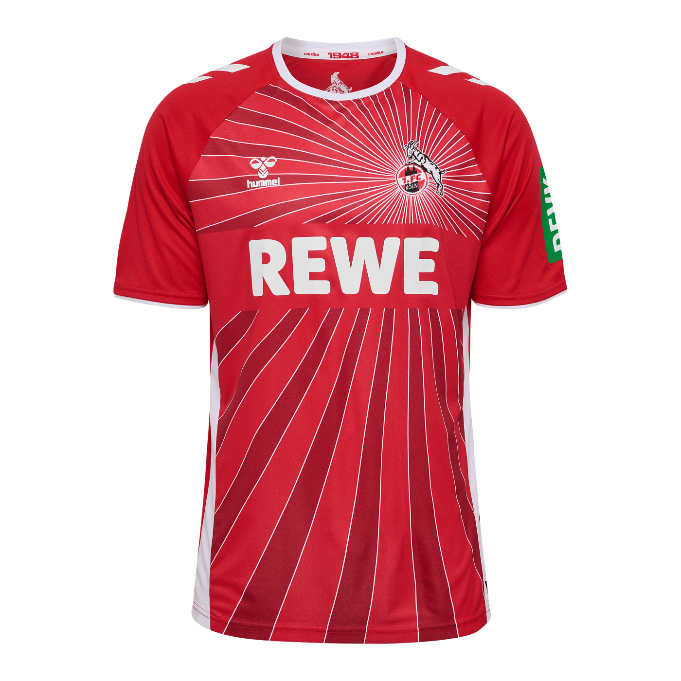 Hummel 1. FC Köln Trikot Away 2024/2025 Rot F3062