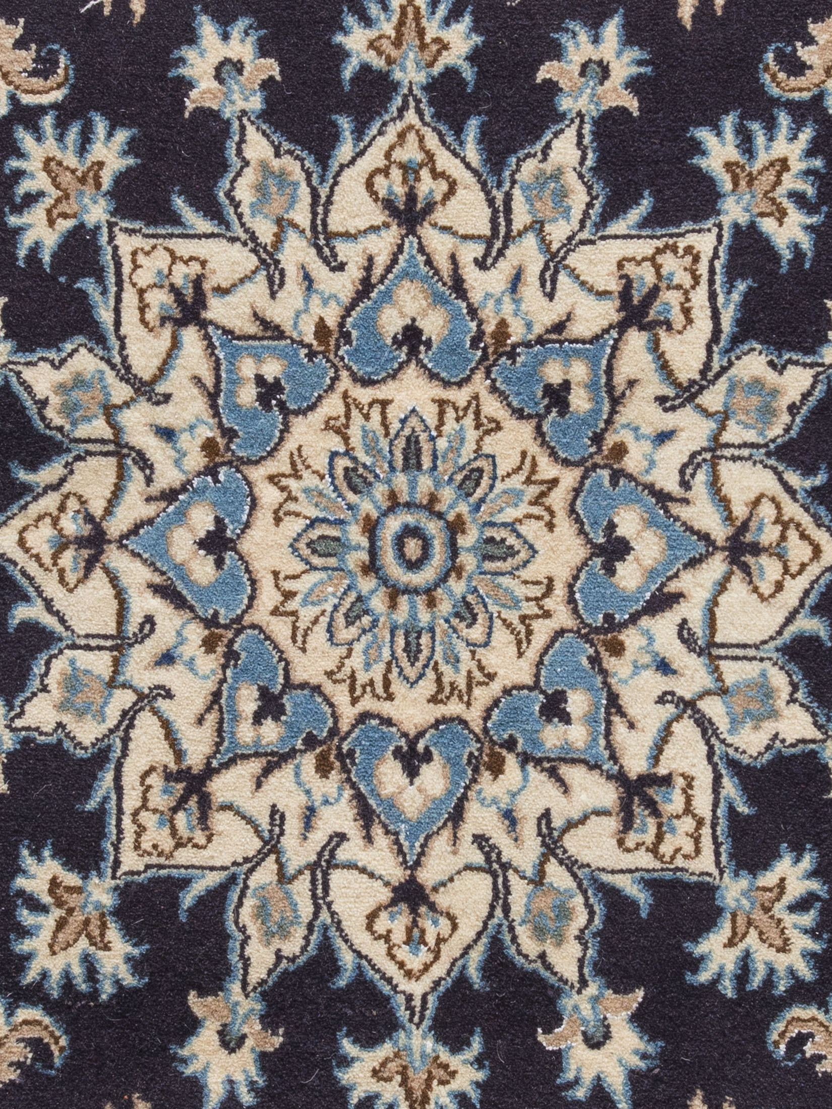 Kaschmar Nain 12 Lah ca. 175 x 258 cm, Unikat / Einzelstück