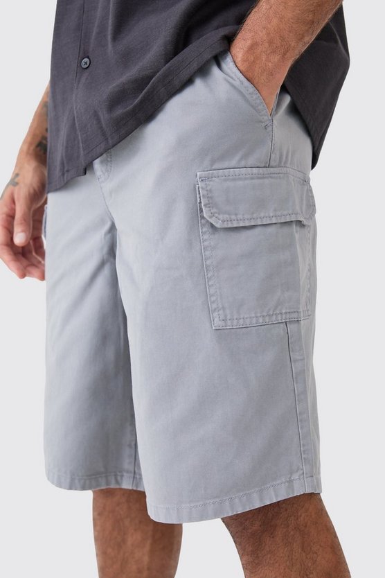 Lockere Cargo-Shorts