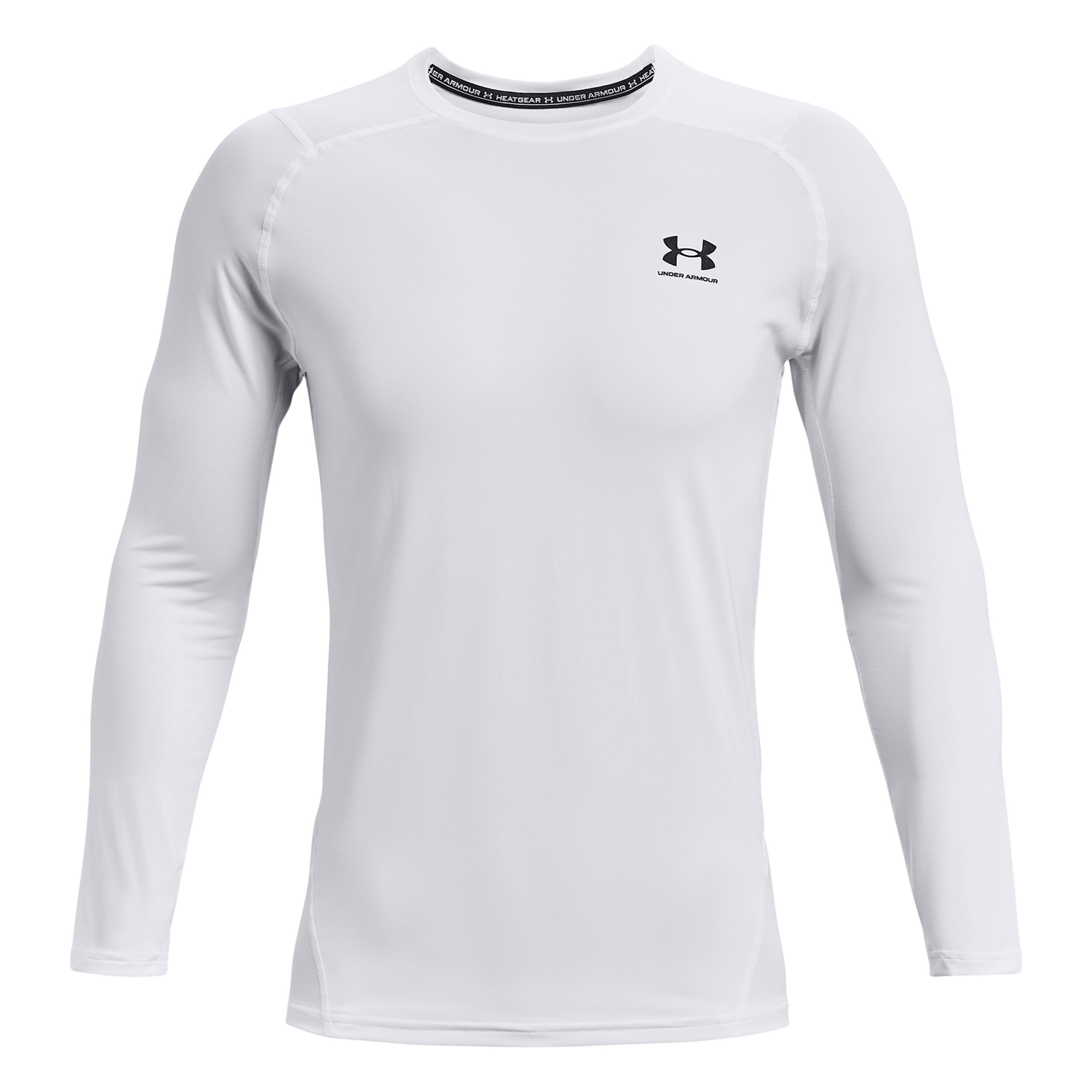 Heatgear Fitted Longsleeve Herren - Weiß
