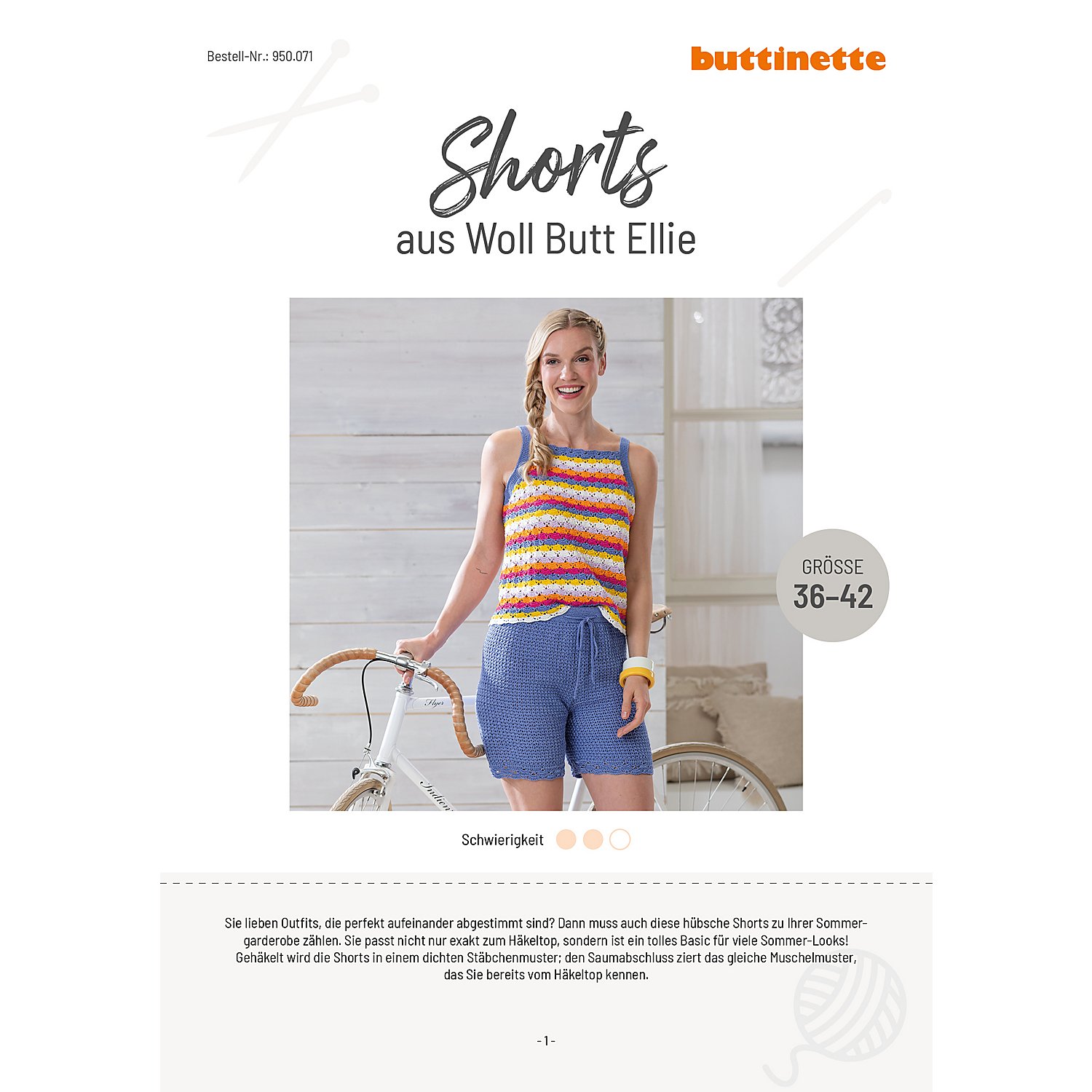 Häkelanleitung – Shorts aus Woll Butt Ellie