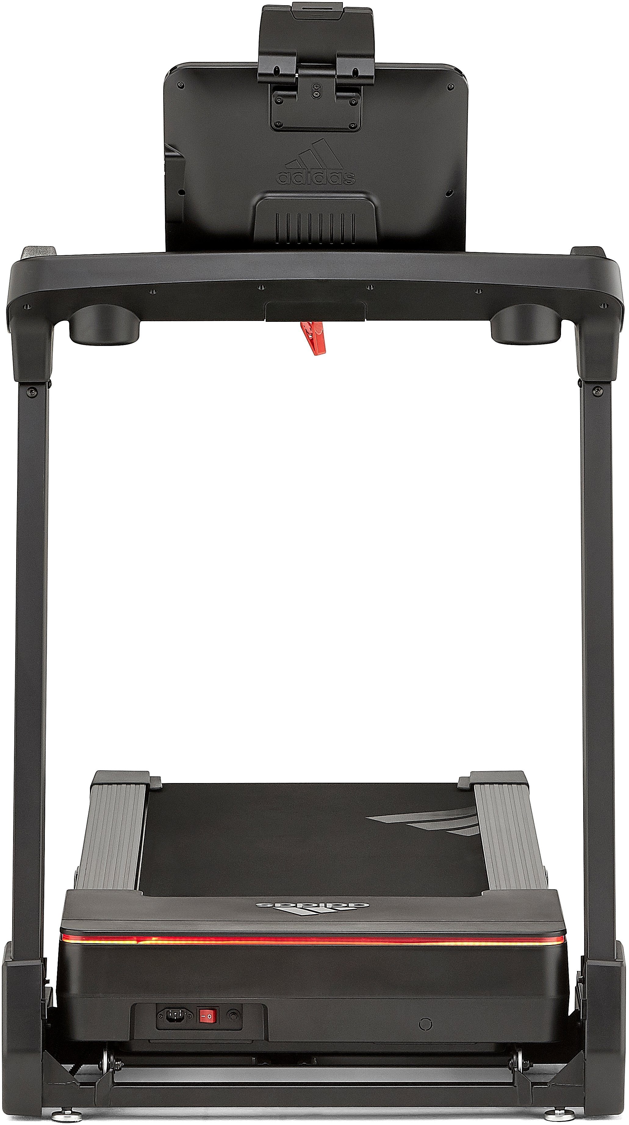 adidas Performance Laufband T-19, mit LED-Beleuchtung und Soft-Drop-Klappmechanismus
