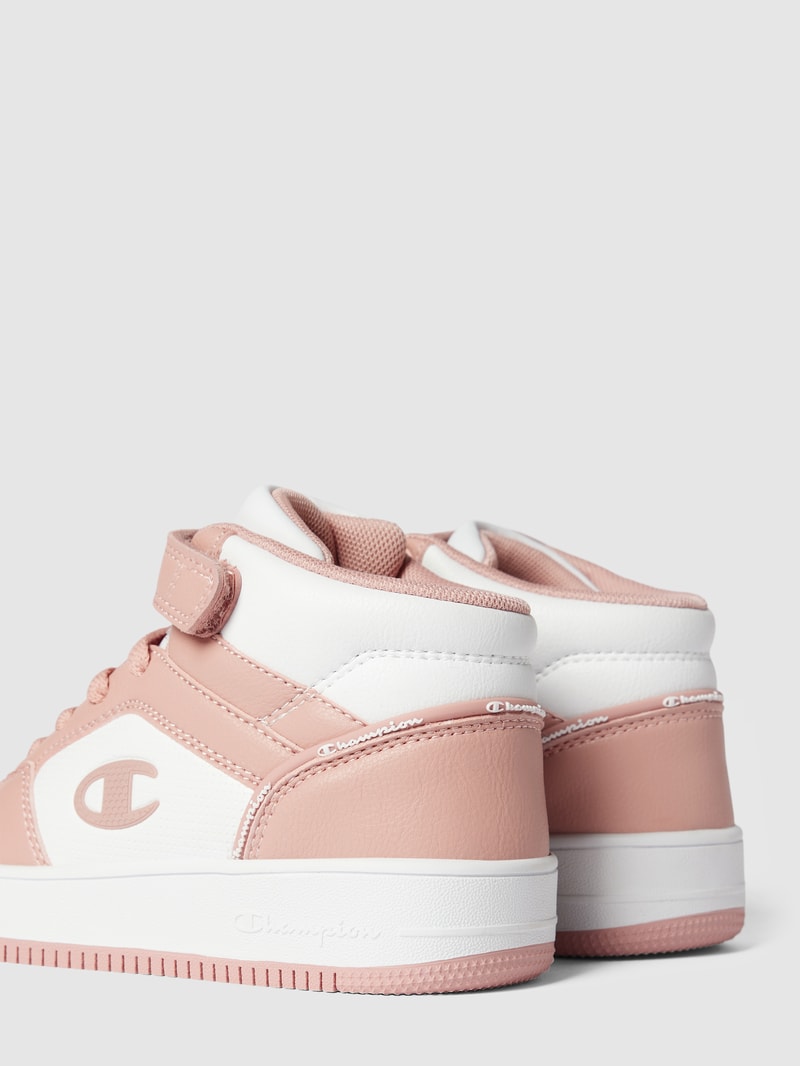 High Top Sneaker mit Label-Details Modell 'REBOUND 2.0 MID' in weiß
