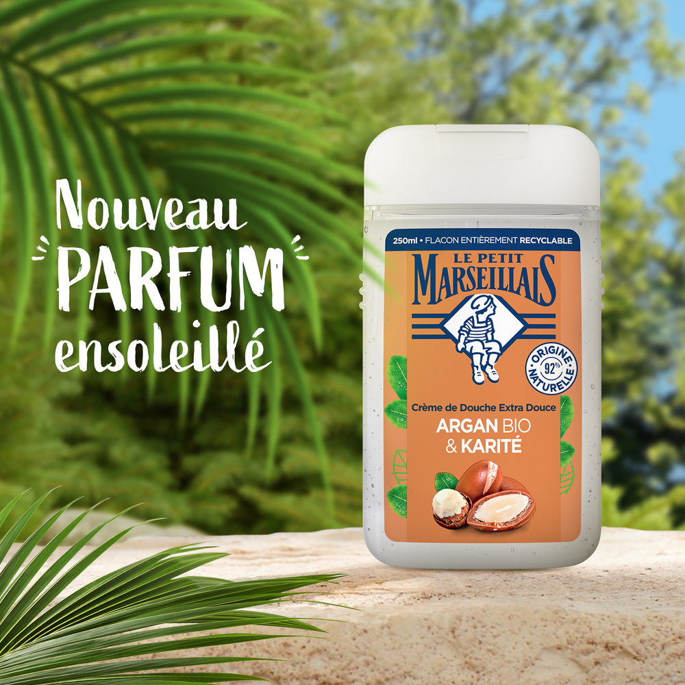 le petit marseillais LE PETIT MARSEILLAIS  DOUCHE EXTRA DOUXARGAN BIO & KARITE 250 ML Gel Douche