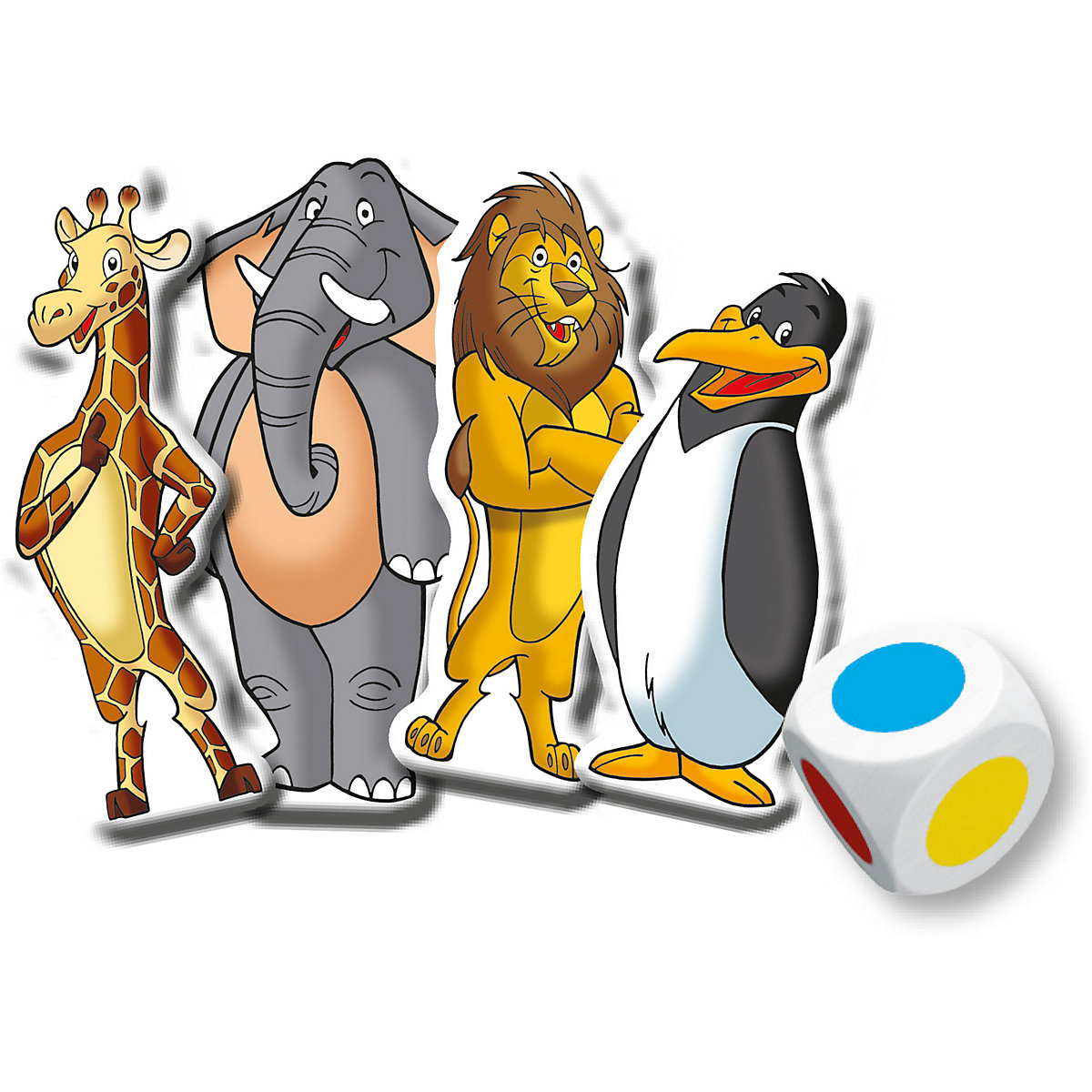 XXL Puzzle Zoo 2 in 1 mit Spiel